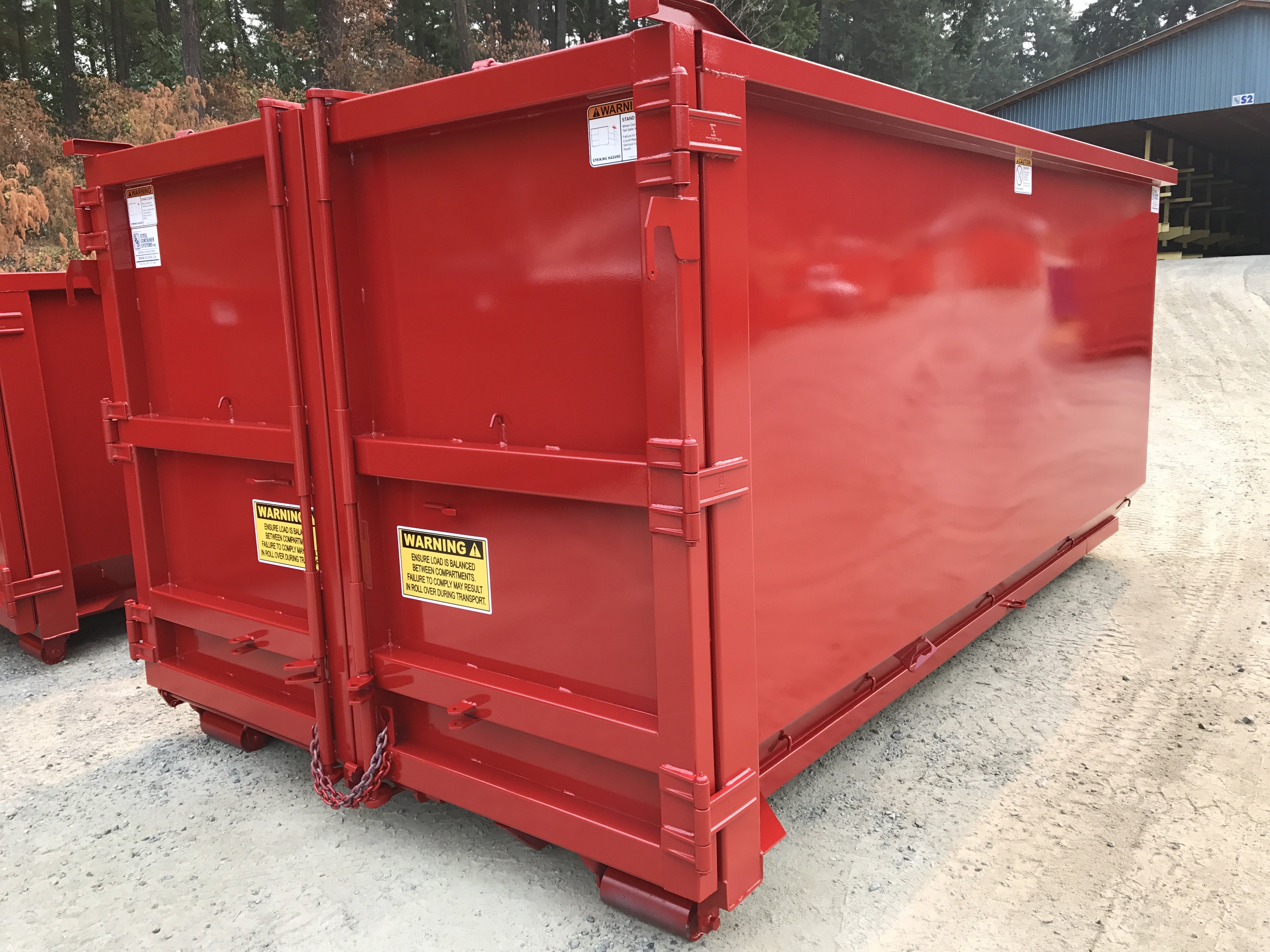 Tub Style Roll Off Dumpster Seattle - SCS Manufacturing Inc.